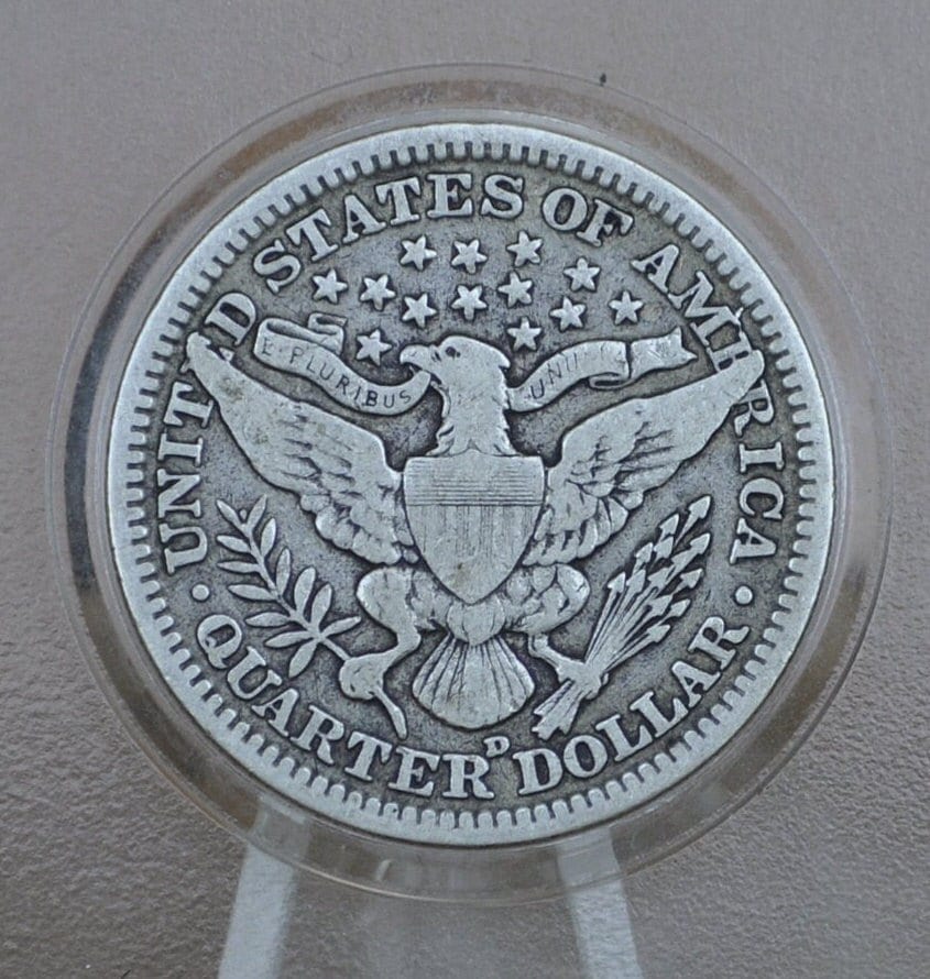 1892-1916 Barber Silver Quarters - Choose by Date & Grade - Various Mints - Barber Quarters Liberty Head Quarters
