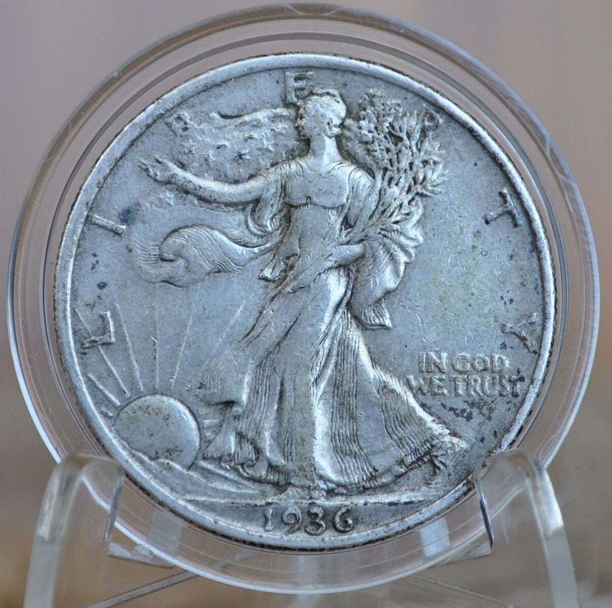 1936 Walking Liberty Silver Half Dollar - VF-AU (Very Fine to About Unc.) Choose by Grade - Philadelphia Mint 1936P Half Dollar 1936 WLH