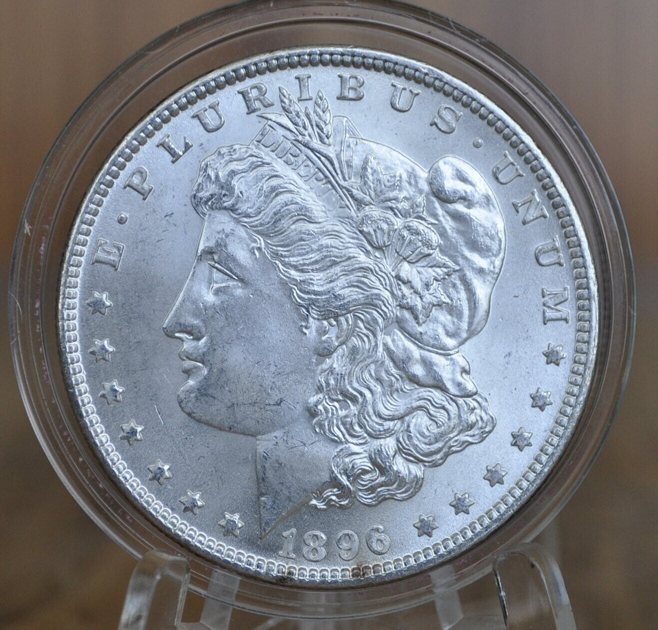 1896 Morgan Silver Dollar - Choose by Grade - Beautiful Coin - Philadelphia Mint - 1896P Morgan Dollar - 1896 P Morgan Silver- Good Date