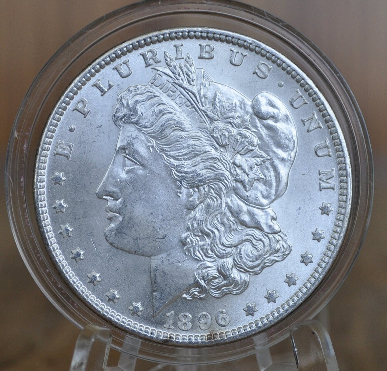 1896 Morgan Silver Dollar - Choose by Grade - Beautiful Coin - Philadelphia Mint - 1896P Morgan Dollar - 1896 P Morgan Silver- Good Date