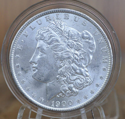 1900 Morgan Silver Dollar - XF-BU (Extremely Fine to Uncirculated), Choose by Grade - Philadelphia Mint - 1900 P Morgan Dollar 1900 Silver
