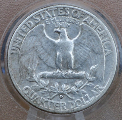 1936 D Washington Silver Quarter - G-XF (Good to Extremely Fine); Choose by Grade - Denver Mint - 1936D Quarter D Mint Mark Quarter 1936-D