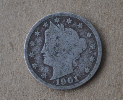 1900's Liberty Head Nickel V Nickel- Liberty Nickel -