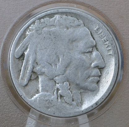 1925-S Buffalo Nickel - G (Good) Grade / Condition - San Francisco Mint - Vintage Us Coin - Indian Head Nickel 1925 S Buffalo Nickel 1925S