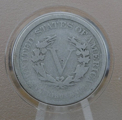 1883 Liberty Head V Nickel - Without Cents - Choose by Grade / Condition - 1883 V Nickel - First Year Produced