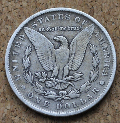 1891-O Morgan Silver Dollar - VF (Very Fine) Grade / Condition - New Orleans Mint - 1891 O Morgan Silver - 1891 O Morgan Dollar
