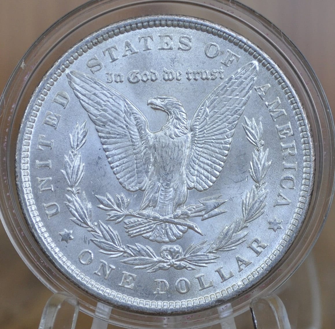 1878 Morgan Silver Dollar - Seven Feathers - Choose by Grade - 1878 Seven Feathers - 7 Feather Design 1878 P Morgan Silver