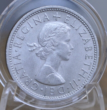 1940's, 50's, & 60's Great Britain Two Shillings - Choose by Date - Queen Elizabeth - 2 Shilling UK Coin - High Grade