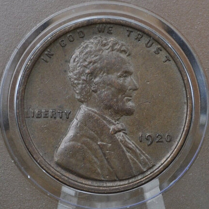 1920 Wheat Penny - VF-AU (Very Fine to About Uncirculated), Choose by Grade - 1920 Wheat Ear Cent 1920 P Penny Wheat Cent 1920