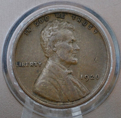 1920 Wheat Penny - VF-AU (Very Fine to About Uncirculated), Choose by Grade - 1920 Wheat Ear Cent 1920 P Penny Wheat Cent 1920