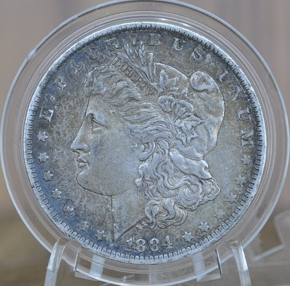 1884-O Morgan Silver Dollar - Choose by Grade XF-MS60/BU (Uncirculated) - New Orleans Mint - 1884 "O" Mint Mark Silver Dollar 1884O Morgan
