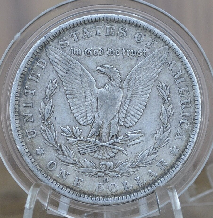1884-O Morgan Silver Dollar - Choose by Grade XF-MS60/BU (Uncirculated) - New Orleans Mint - 1884 "O" Mint Mark Silver Dollar 1884O Morgan