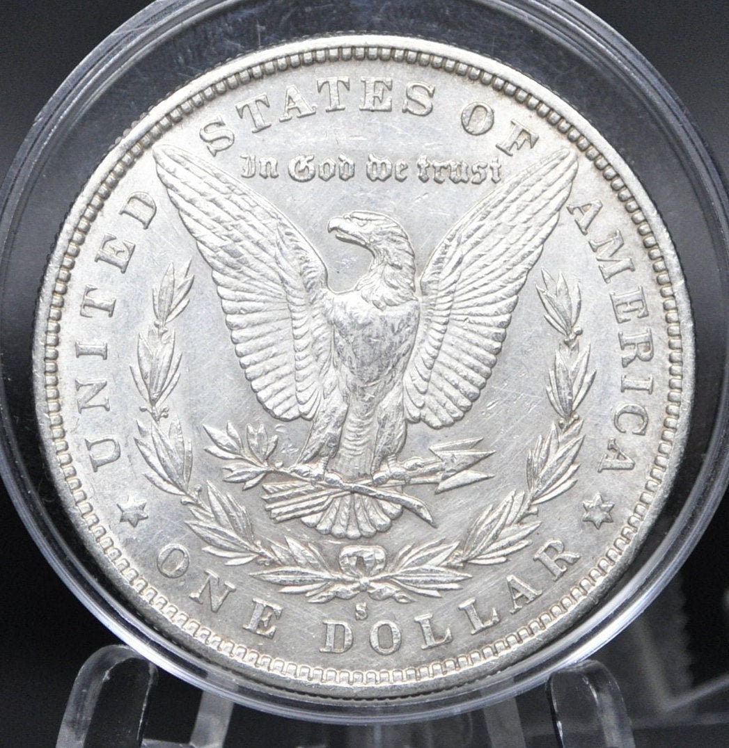 1879-S Morgan Silver Dollar - Choose by Grade / Condition - Third Reverse 1879S Morgan Dollar 1879 S Morgan Dollar 1879 S Silver Dollar