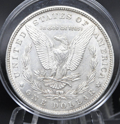 1879-S Morgan Silver Dollar - Choose by Grade / Condition - Third Reverse 1879S Morgan Dollar 1879 S Morgan Dollar 1879 S Silver Dollar