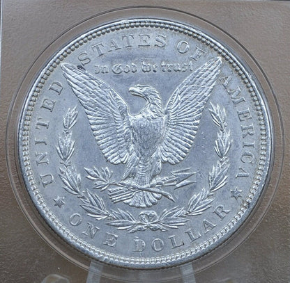 1897 Morgan Silver Dollar - AU (About Uncirculated), Great Detail - 1897 P Morgan Silver - 1897P Silver Dollar AU55; Better Date