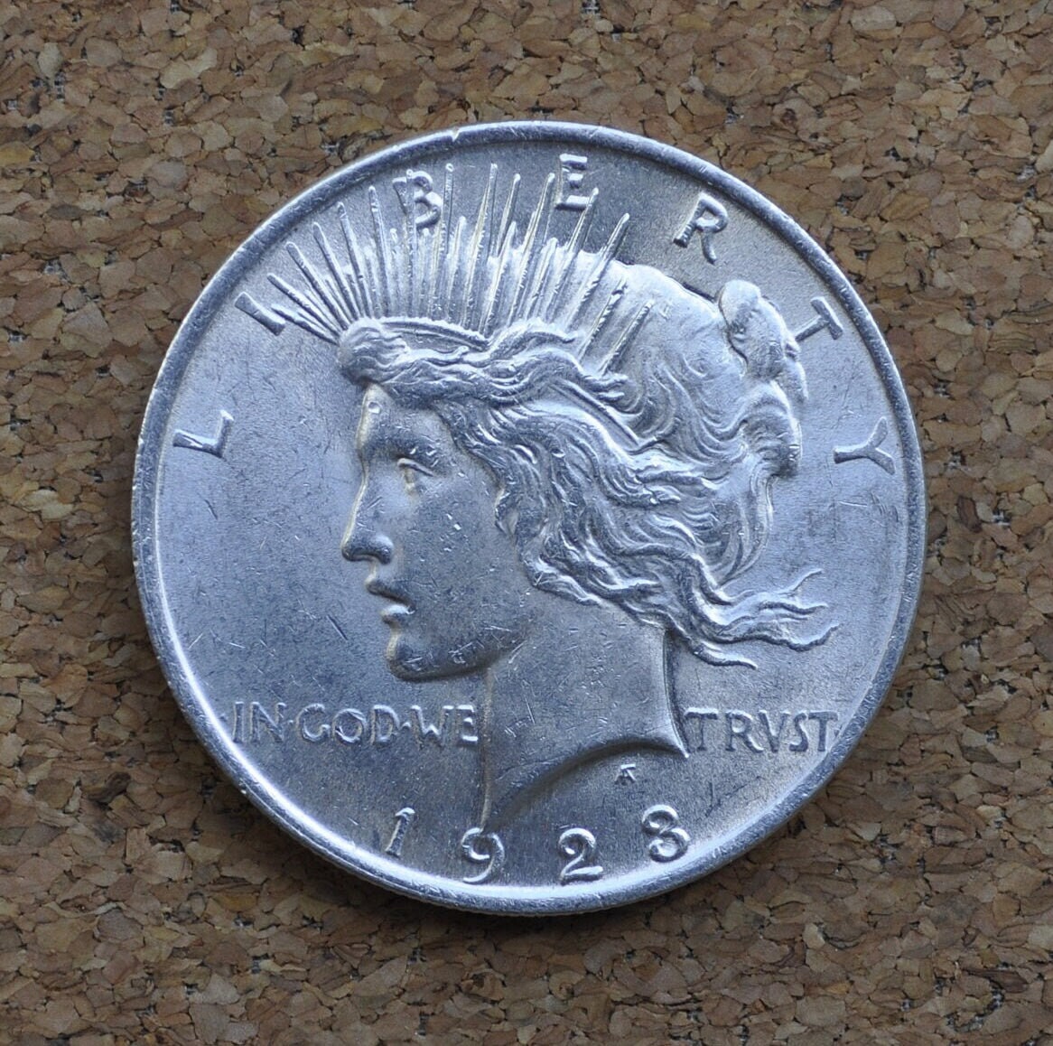 1923 Peace Silver Dollar - MS62 (Uncirculated) Grade & Condition - Philadelphia Mint - Silver Dollar - 1923P Peace Dollar