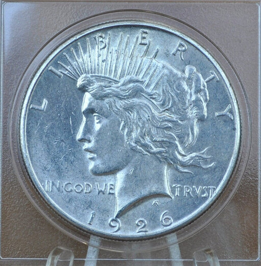 1926-D Peace Silver Dollar - Choose Grade / Condition - 1926 D Silver Dollar 1926D Dollar - Denver Mint - Better Date