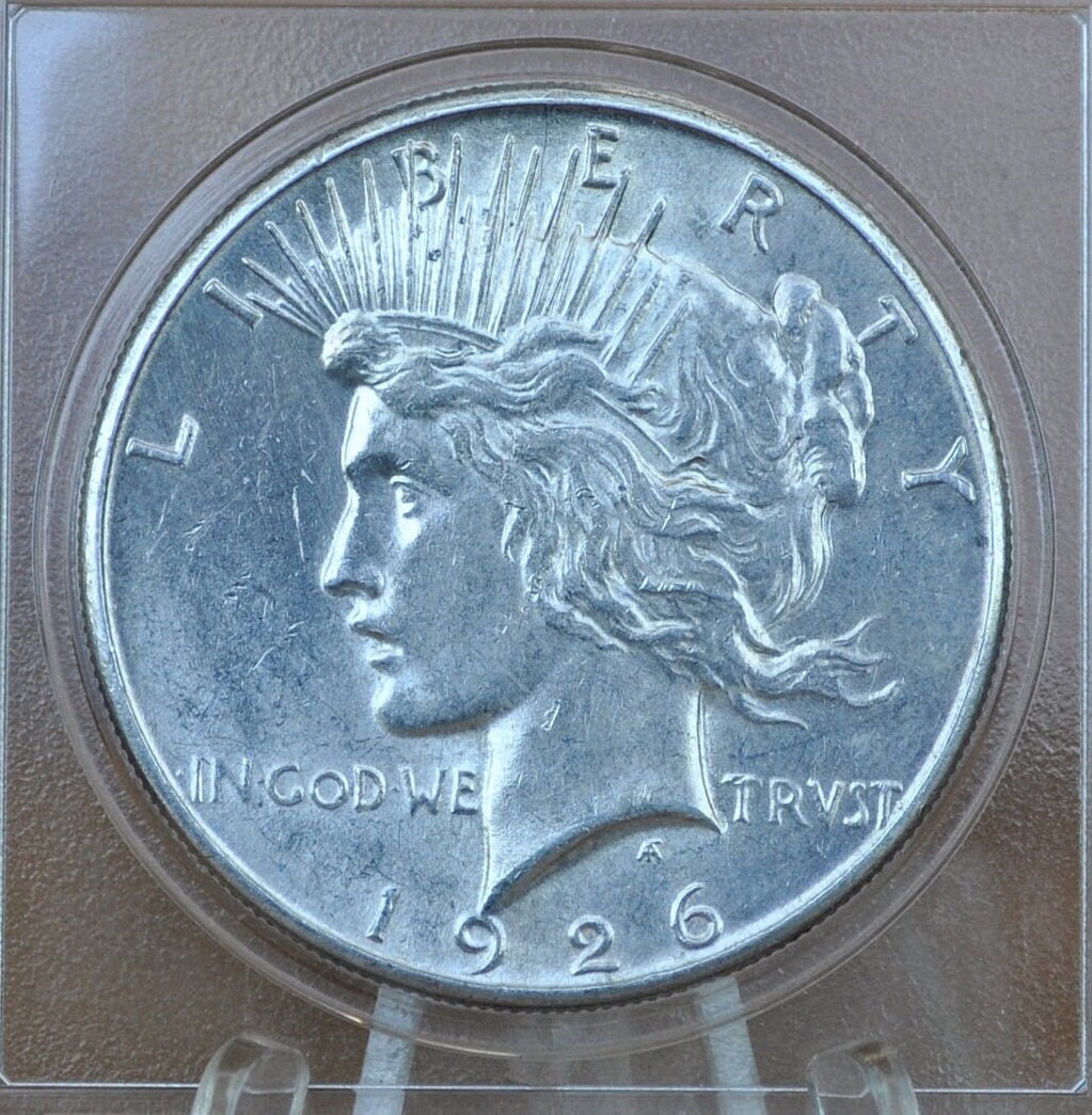 1926-D Peace Silver Dollar - Choose Grade / Condition - 1926 D Silver Dollar 1926D Dollar - Denver Mint - Better Date