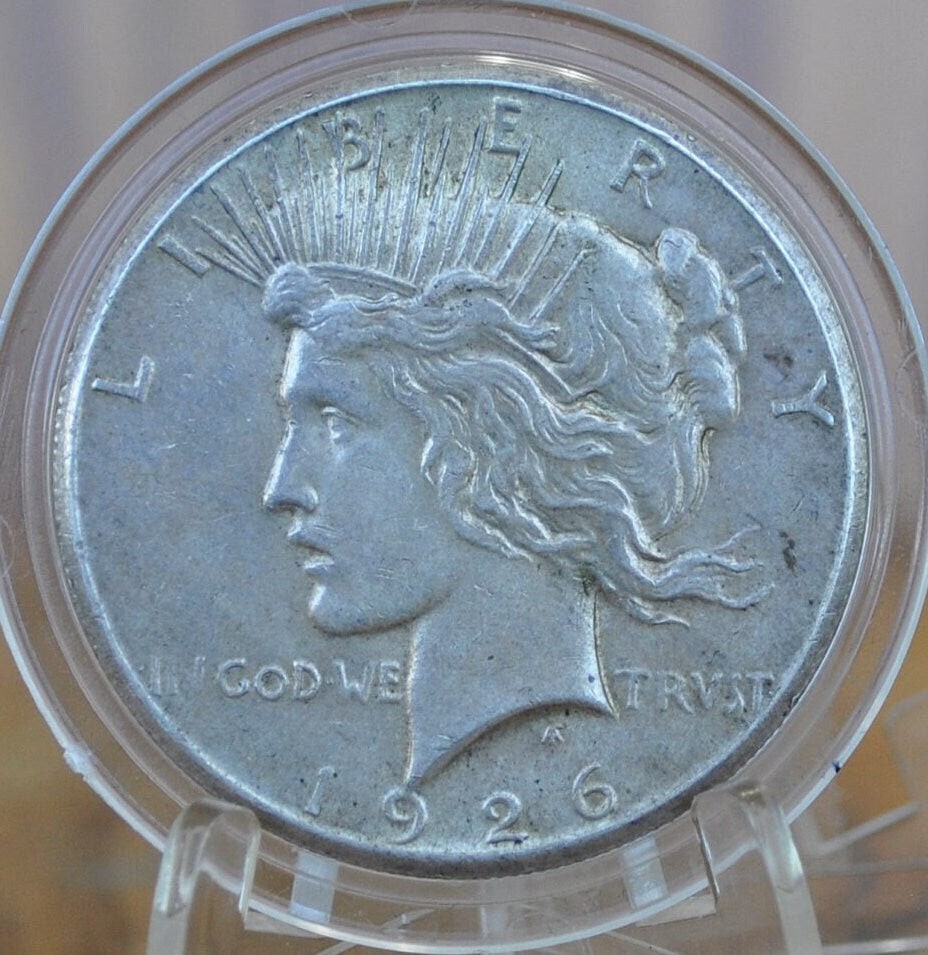 1926-D Peace Silver Dollar - Choose Grade / Condition - 1926 D Silver Dollar 1926D Dollar - Denver Mint - Better Date