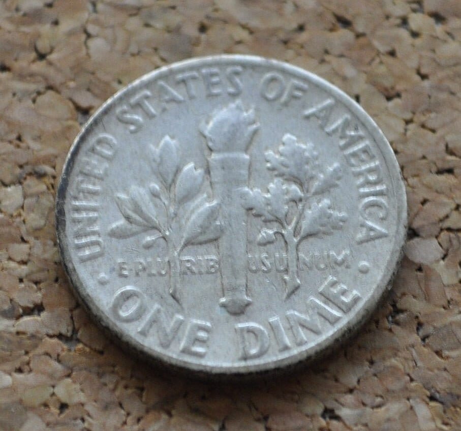 1953 Roosevelt Silver Dime PDS - Choose by Mint and Grade - 1953 S Silver Dime 1953 D - Philadelphia, Denver, San Francisco Mints