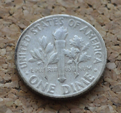 1953 Roosevelt Silver Dime PDS - Choose by Mint and Grade - 1953 S Silver Dime 1953 D - Philadelphia, Denver, San Francisco Mints