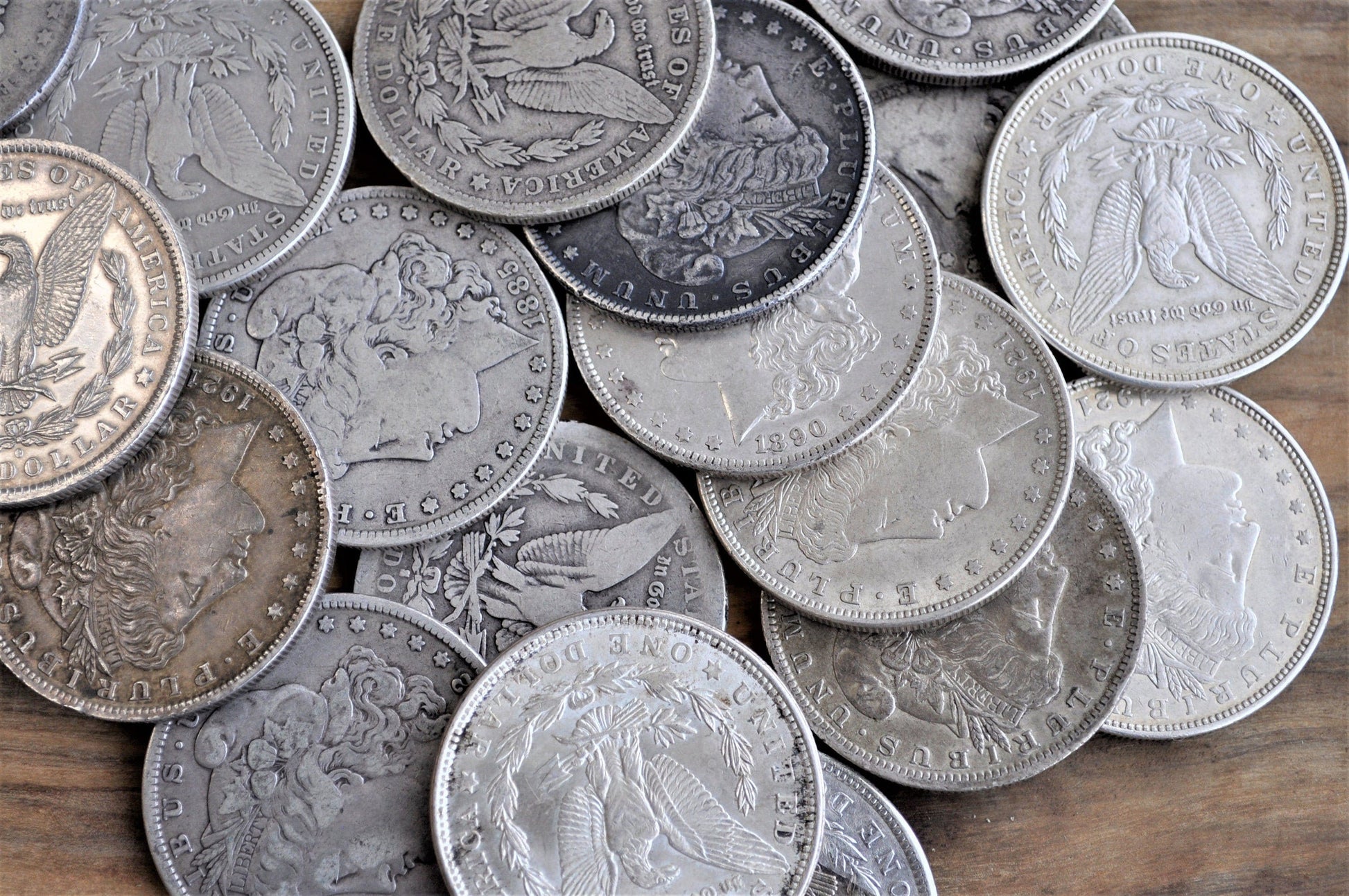 Lot of Morgan Silver Dollars - Choose Lot Type and Size - Mix of grades, conditions, dates Wholesale Bulk Silver Dollars US Bulk Silver Coin