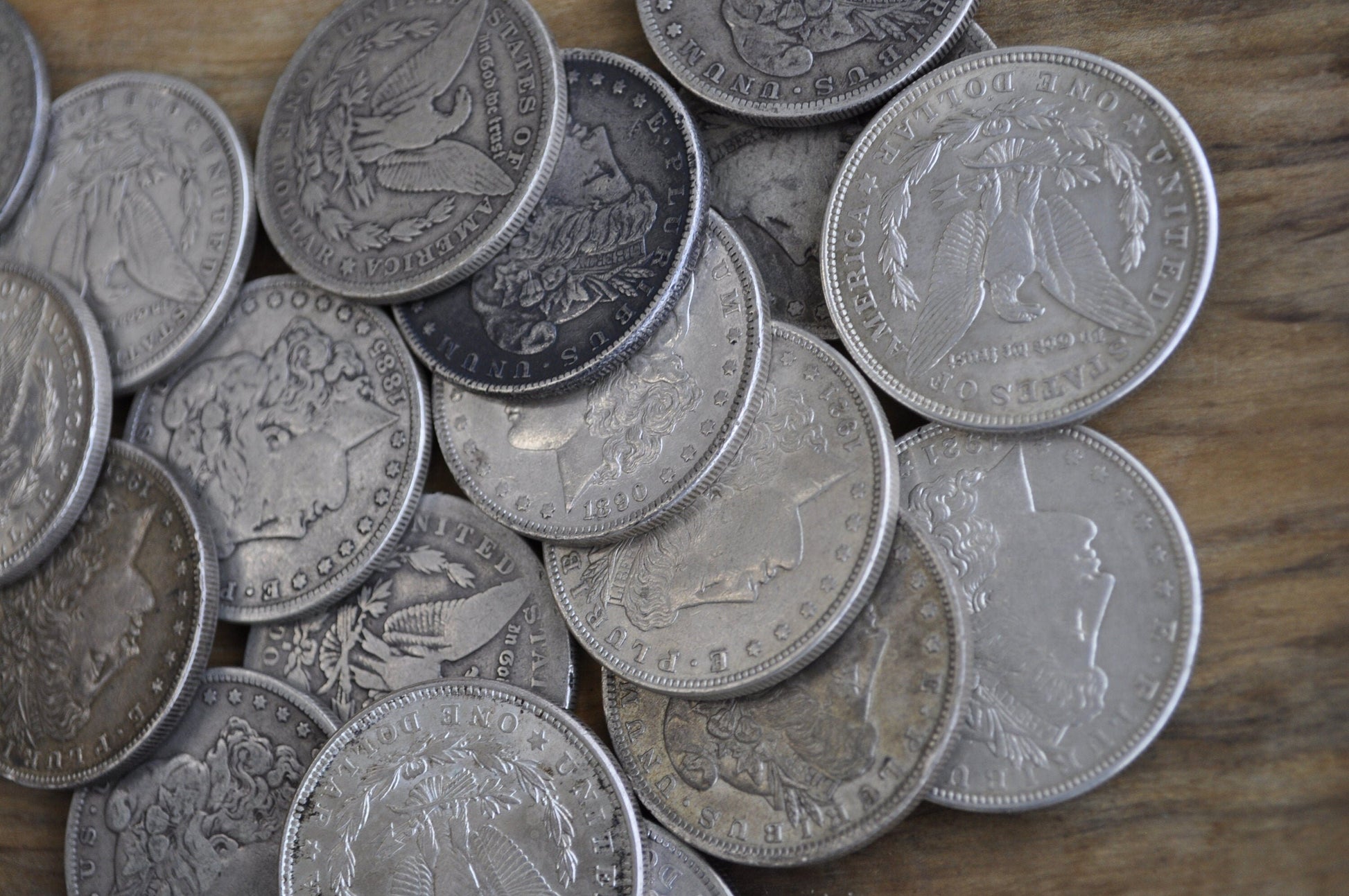 Lot of Morgan Silver Dollars - Choose Lot Type and Size - Mix of grades, conditions, dates Wholesale Bulk Silver Dollars US Bulk Silver Coin