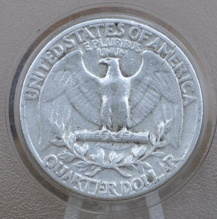 1957 P&D Washington Silver Quarter - Philadelphia and Denver Mints - 1957 Quarter 1957 D Washington