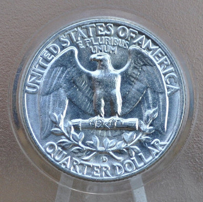 1961 Washington Silver Quarters P&D Mints - 1961 Silver Quarter - Philadelphia and Denver Mints - 1961-D Quarter Silver 1961P Quarter