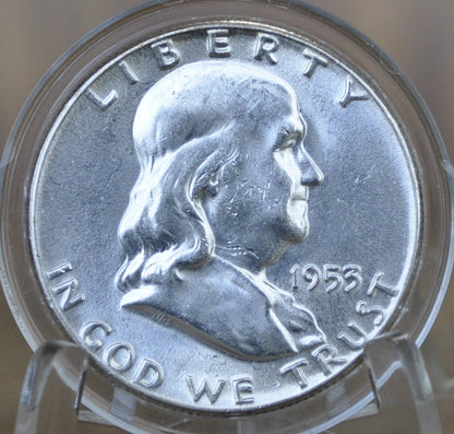1953 Franklin Half Dollars, P,D,S - Choose by Grade & Mint! - 1953 Silver Half Dollar 1953S Franklin Half Dollar 1953 D