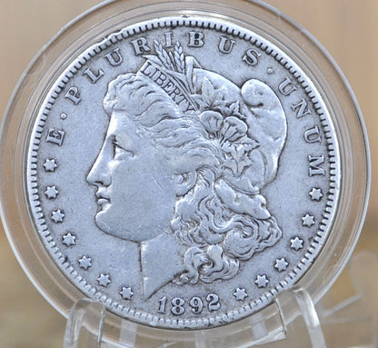 1892 Morgan Dollar - Choose by Grade / Condition - Philadelphia Mint - 1892-P Morgan Silver Dollar - 1892 P Morgan, Tough Date