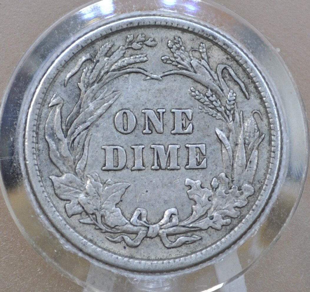 1911 Barber Silver Dime - Choose by Grade / Condition - Silver Dime - Philadelphia Mint - 1911-P Barber Dime