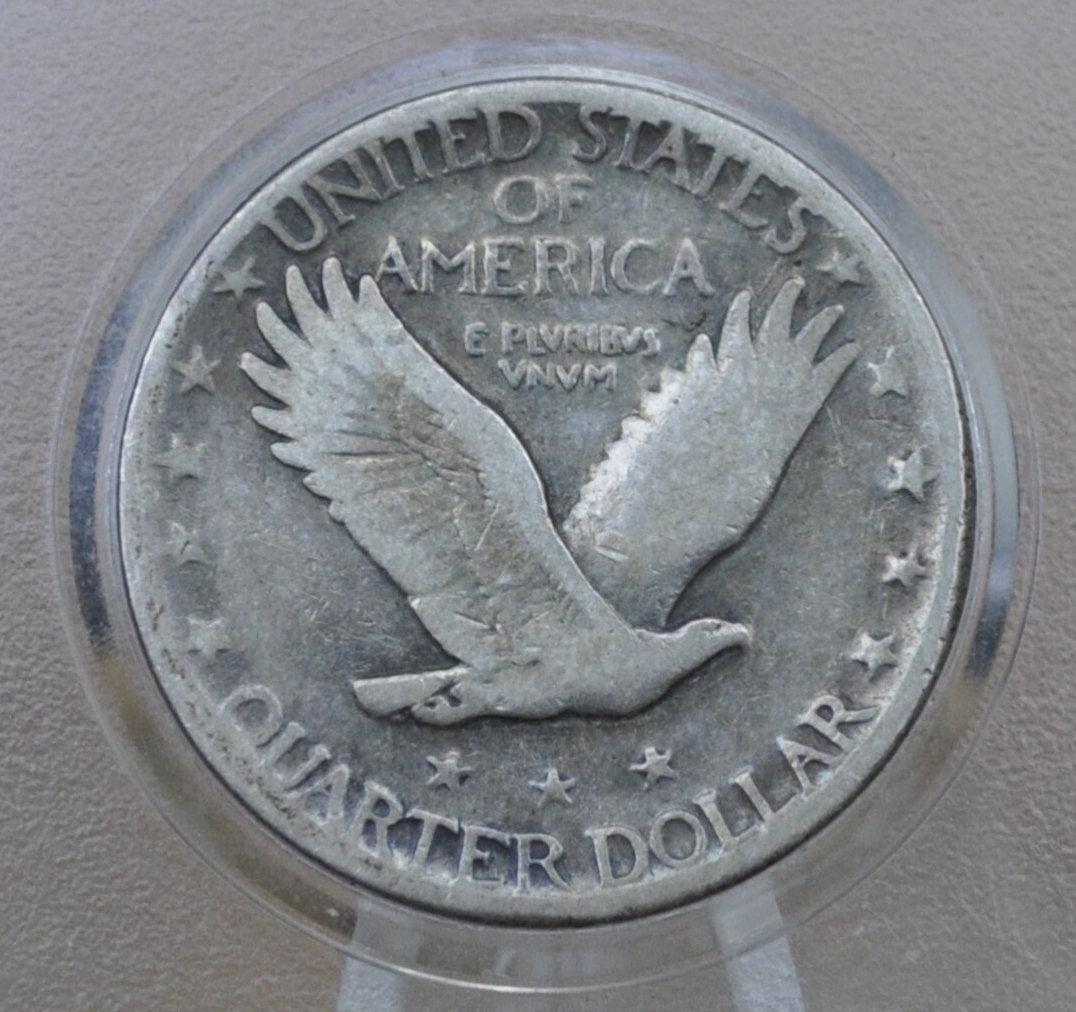 1929 Standing Liberty Silver Quarter - G (Good to Very Fine), Choose by Grade - Silver Quarter - 1929P Liberty Standing Quarter