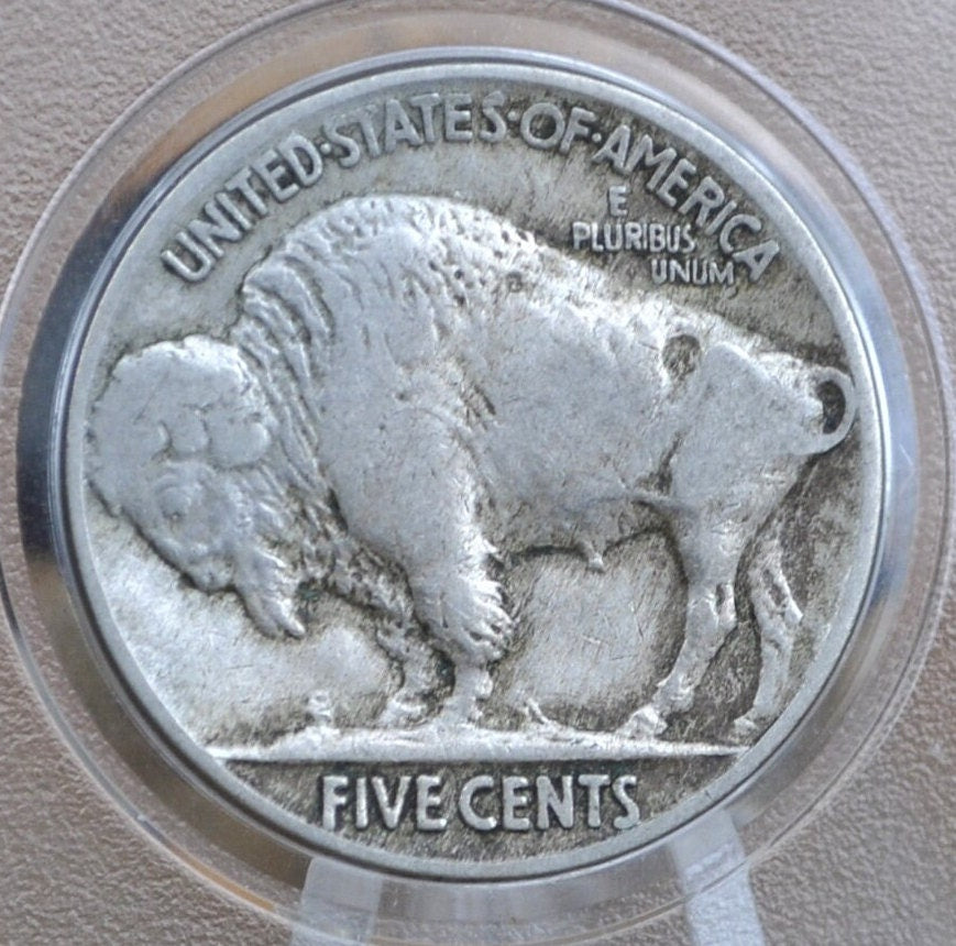 1913 Buffalo Nickel Type 2 - Choose by Grade - First Year Made - Indian Head Nickel 1913 Nickel Type Two