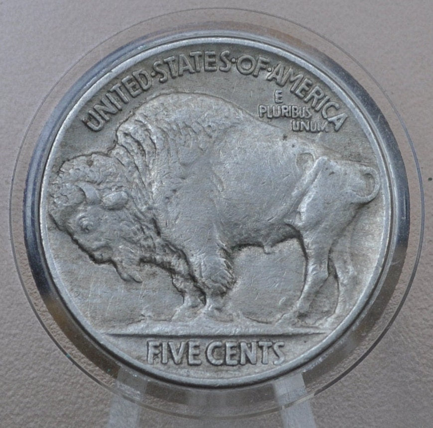 1913 Buffalo Nickel Type 2 - Choose by Grade - First Year Made - Indian Head Nickel 1913 Nickel Type Two