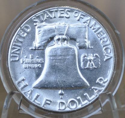 1963 D Franklin Half Dollar - XF-BU Choose by Grade - Denver Mint - 1963 D Silver Half Dollar - 1963 D Franklin Half Dollar 1963 D