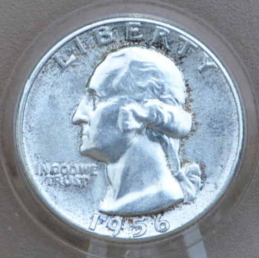 1956 Washington Quarters P&D Mints - Choose by Grade and Mint - 1956 D Washington Silver Quarter 1956 P