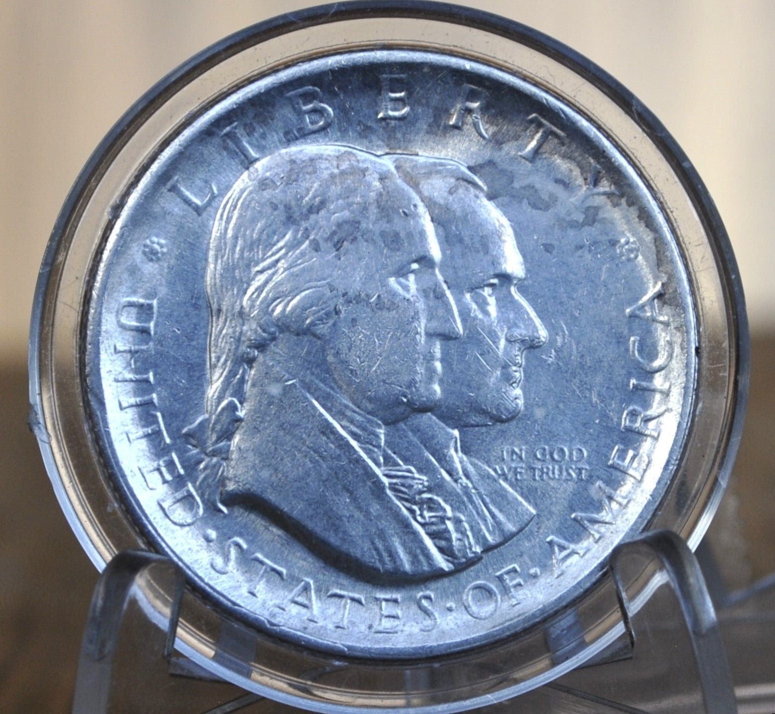 1926 Sesquicentennial American Independence Silver Commemorative Half Dollar - AU58 (About Uncirculated) 1926 American Independence Half Dol