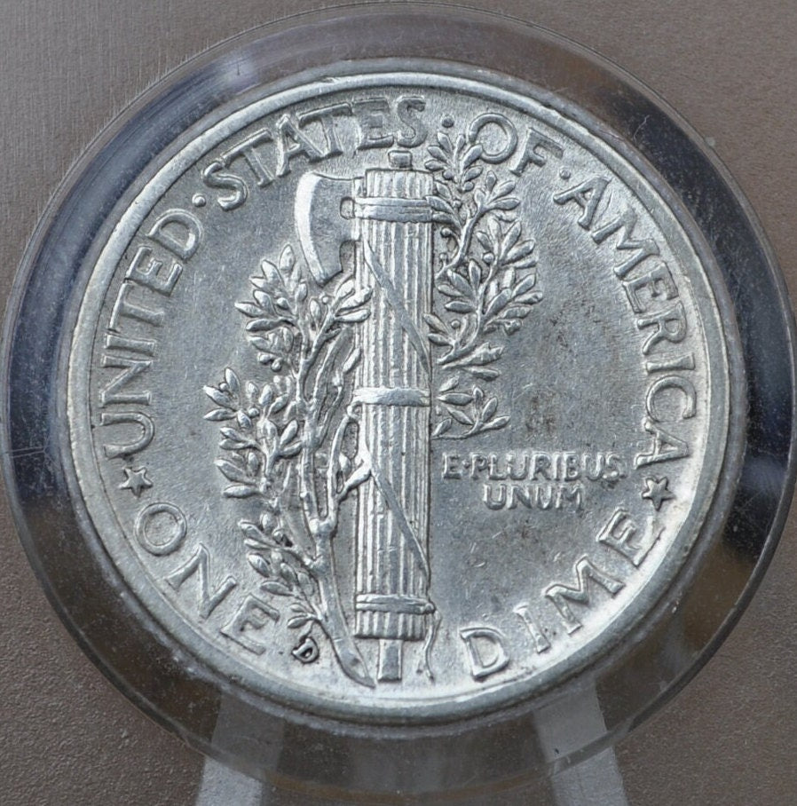 1943 Mercury Dimes P,D,S - Choose by Mint & Grade - 1943 D Liberty Head Dime 1943 S Winged Liberty Silver Dime 1943