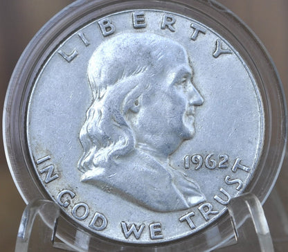 1962 Franklin Half Dollar P&D Mints - Silver Half Dollar 1962 Ben Franklin Half Dollar - 1962 D Franklin Half 1962 P