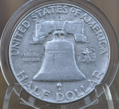 1962 Franklin Half Dollar P&D Mints - Silver Half Dollar 1962 Ben Franklin Half Dollar - 1962 D Franklin Half 1962 P