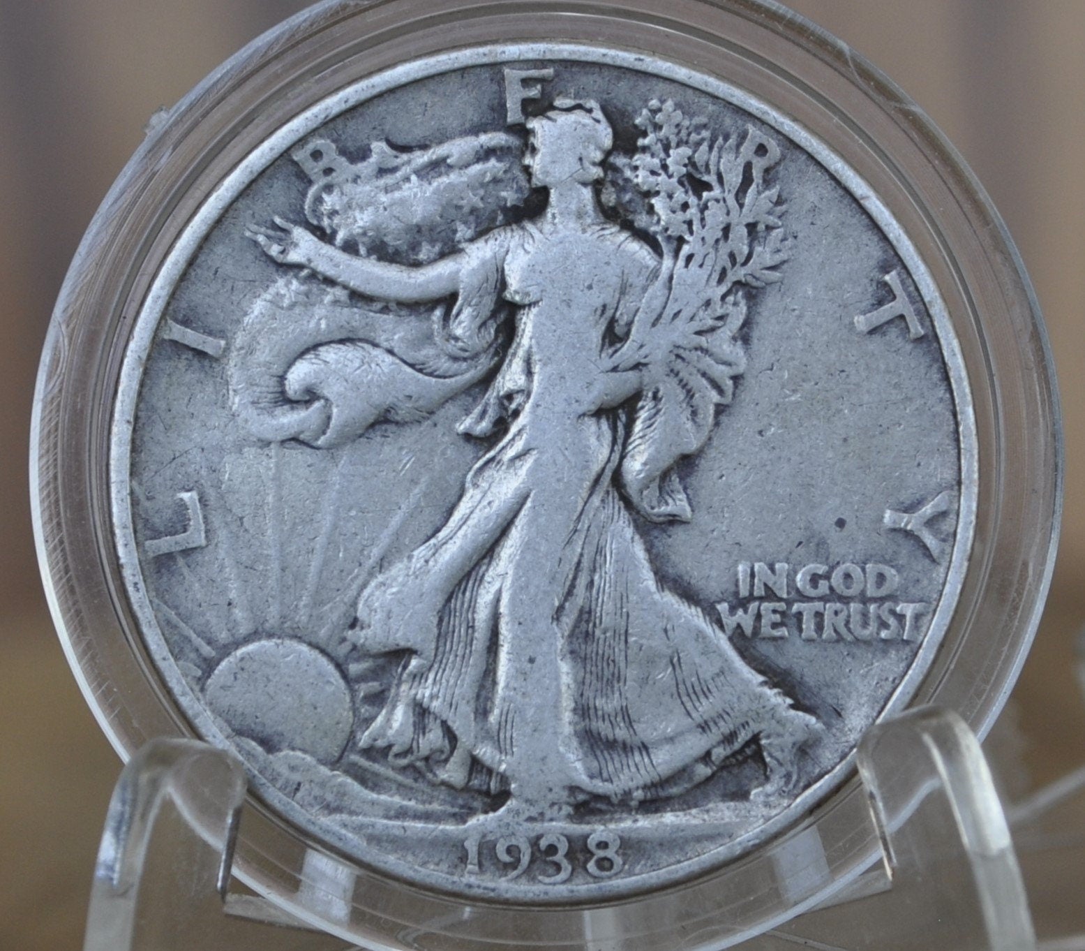 1938 Walking Liberty Silver Half Dollar - Choose by Grade - Philadelphia Mint - 1938-P Half Dollar / 1938 P Half Dollar