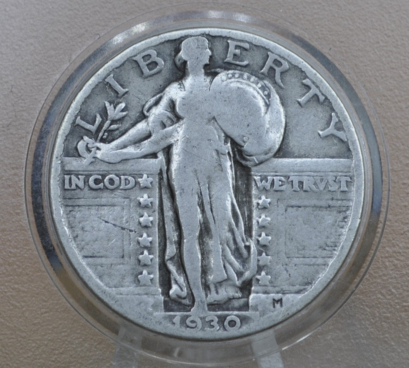 1930 Standing Liberty Silver Quarter - Choose by Grade - Philadelphia Mint - 1930 P Liberty Standing Quarter - 1930 Quarter Silver