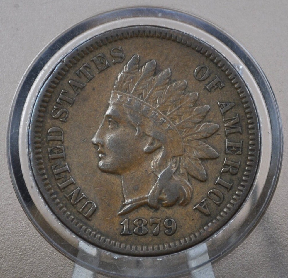 1879 Indian Head Penny - Choose by Grade - Great Date - Indian Head Cent 1879