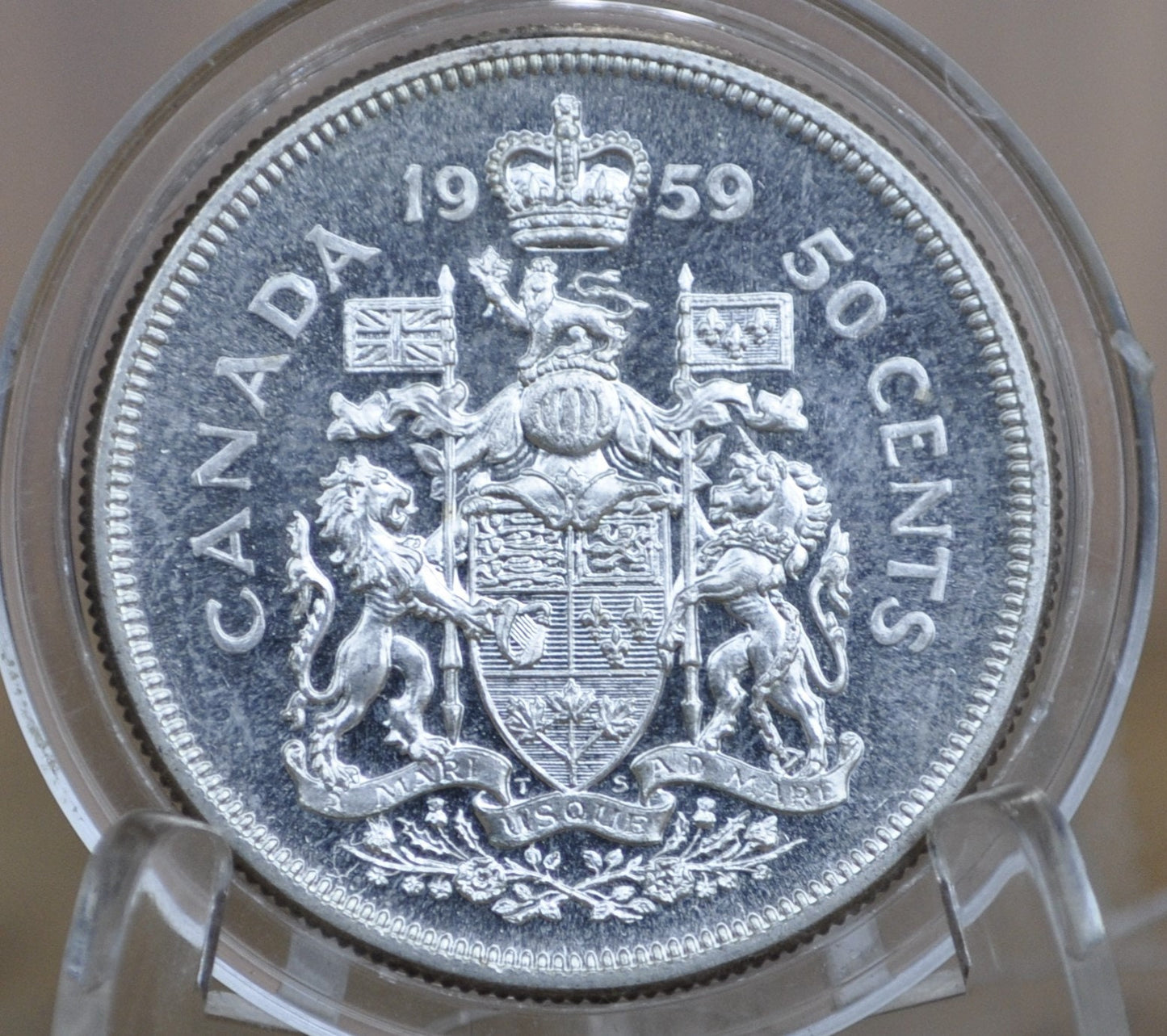 1940-1958 Canadian Silver Half Dollars - XF-AU (Extremely Fine to About Unc.) - 80% Silver - 50 Cent Silver Canada Fifty Cents Canadian