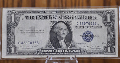 1935 Silver Certificates Blue Seal - Choose by Grade - 1935 Series Blue Seal Silver Cert 1935 - Fr#1607 - Fr#1618