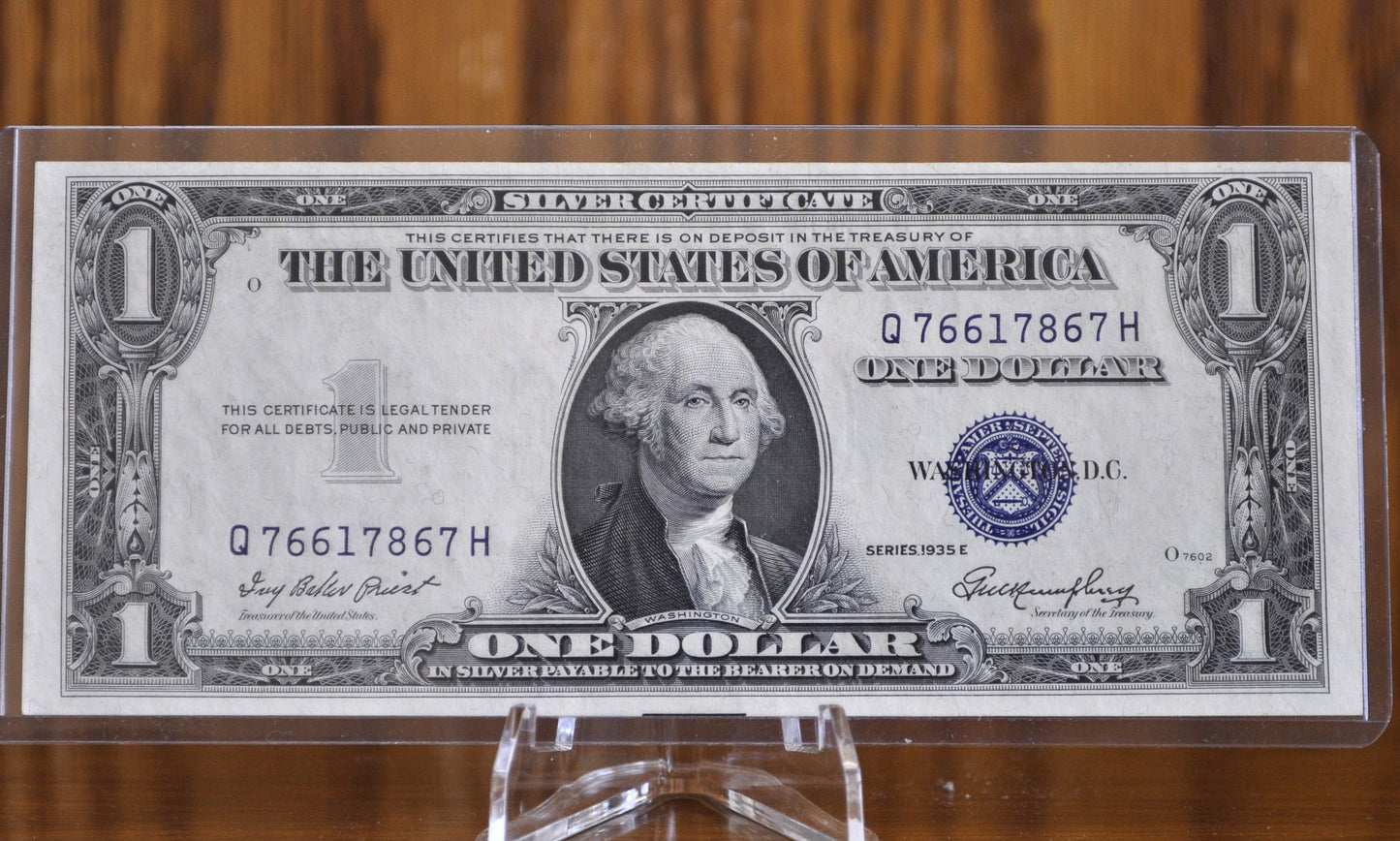1935 Silver Certificates Blue Seal - Choose by Grade - 1935 Series Blue Seal Silver Cert 1935 - Fr#1607 - Fr#1618
