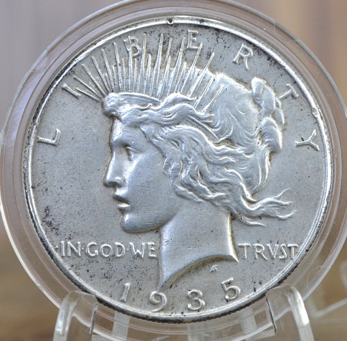 1935 Peace Silver Dollar - Choose by Grade - Philadelphia Mint - 1935 P Peace Dollar -Last Year Produced- 1935P Silver Dollar 1935