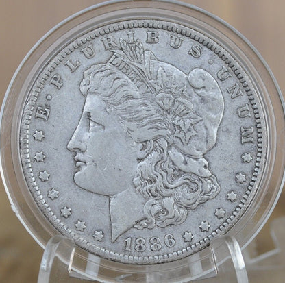 1886-O Morgan Dollar - 1886O Morgan Silver Dollar - Choose by Grade / Condition - New Orleans Mint - 1886 Silver Dollar - 1886 Morgan