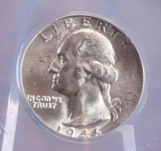 1946 S PCGS MS66 | SILVER - Washington Quarter - 25c US Coin #5832